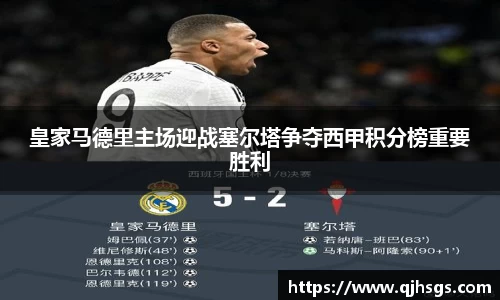 皇家马德里主场迎战塞尔塔争夺西甲积分榜重要胜利